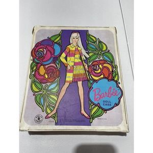 Vintage 1967 Barbie Doll Case 1002 Mattel Inc with Barbie